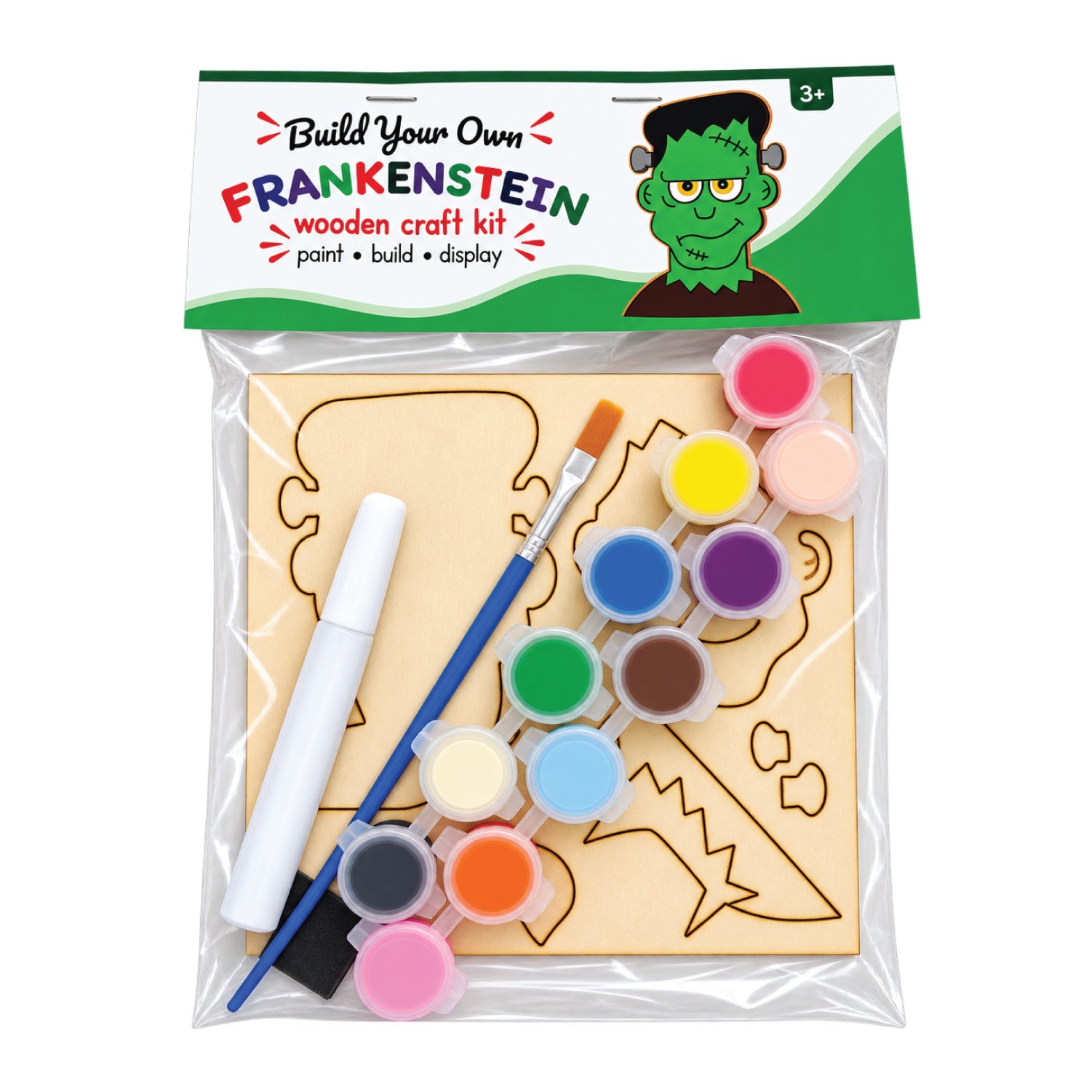 Build Your Own Frankenstein Wooden Craft Kit