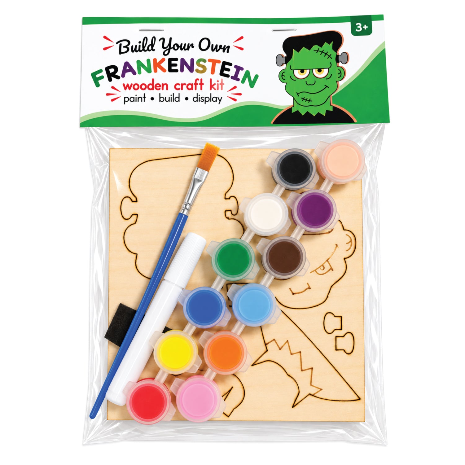 Build Your Own Frankenstein Wooden Craft Kit