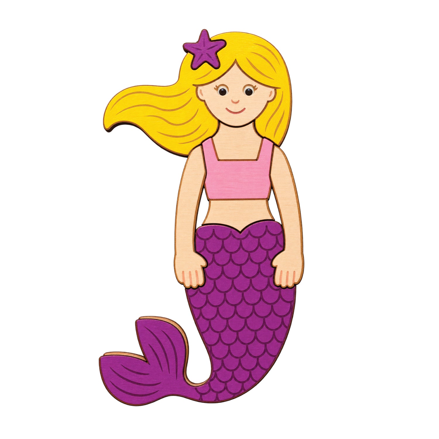 Build Your Own Mermaid Wooden Craft Kit