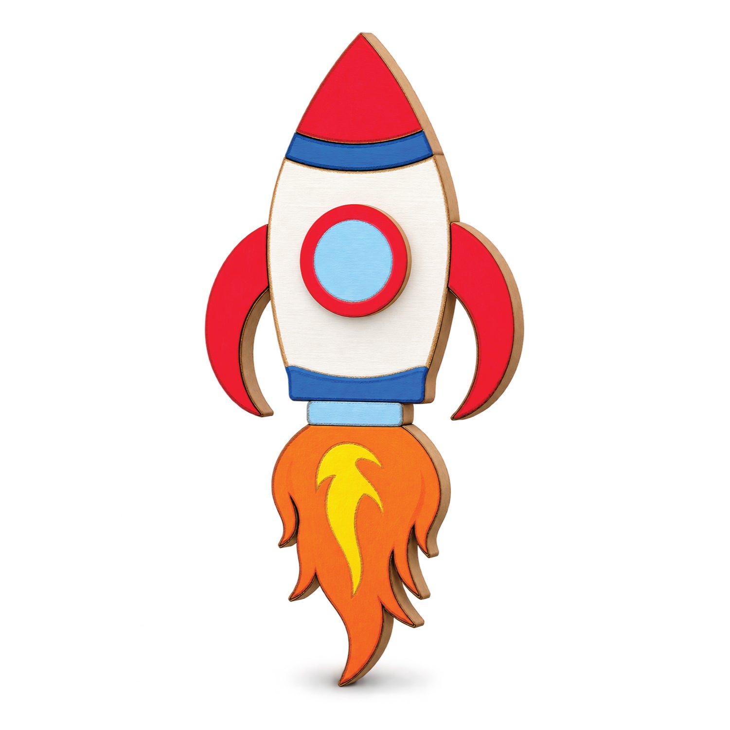 Build Your Own Rocket Ship Wooden Craft Kit