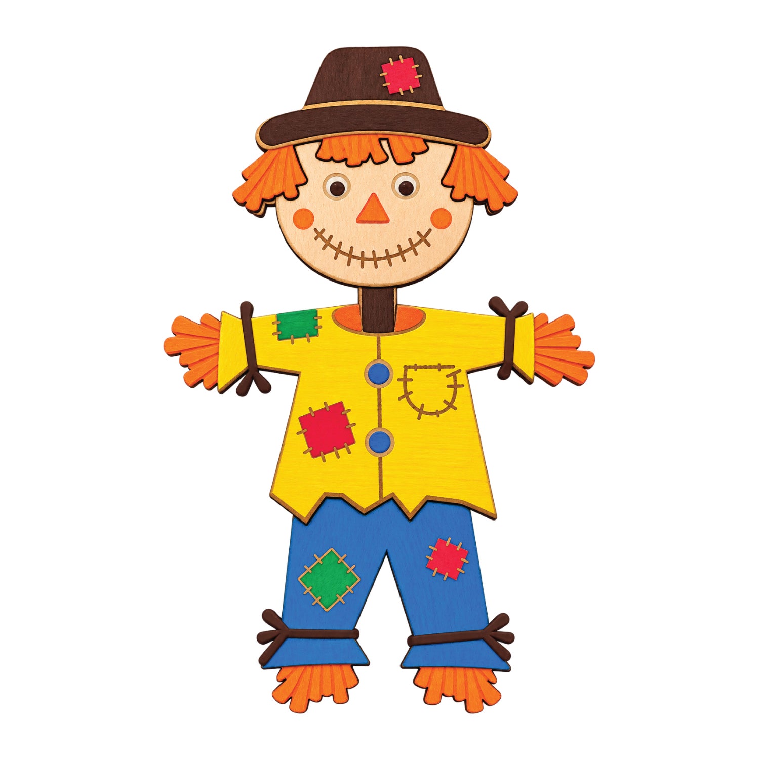 Build Your Own Scarecrow Wooden Craft Kit