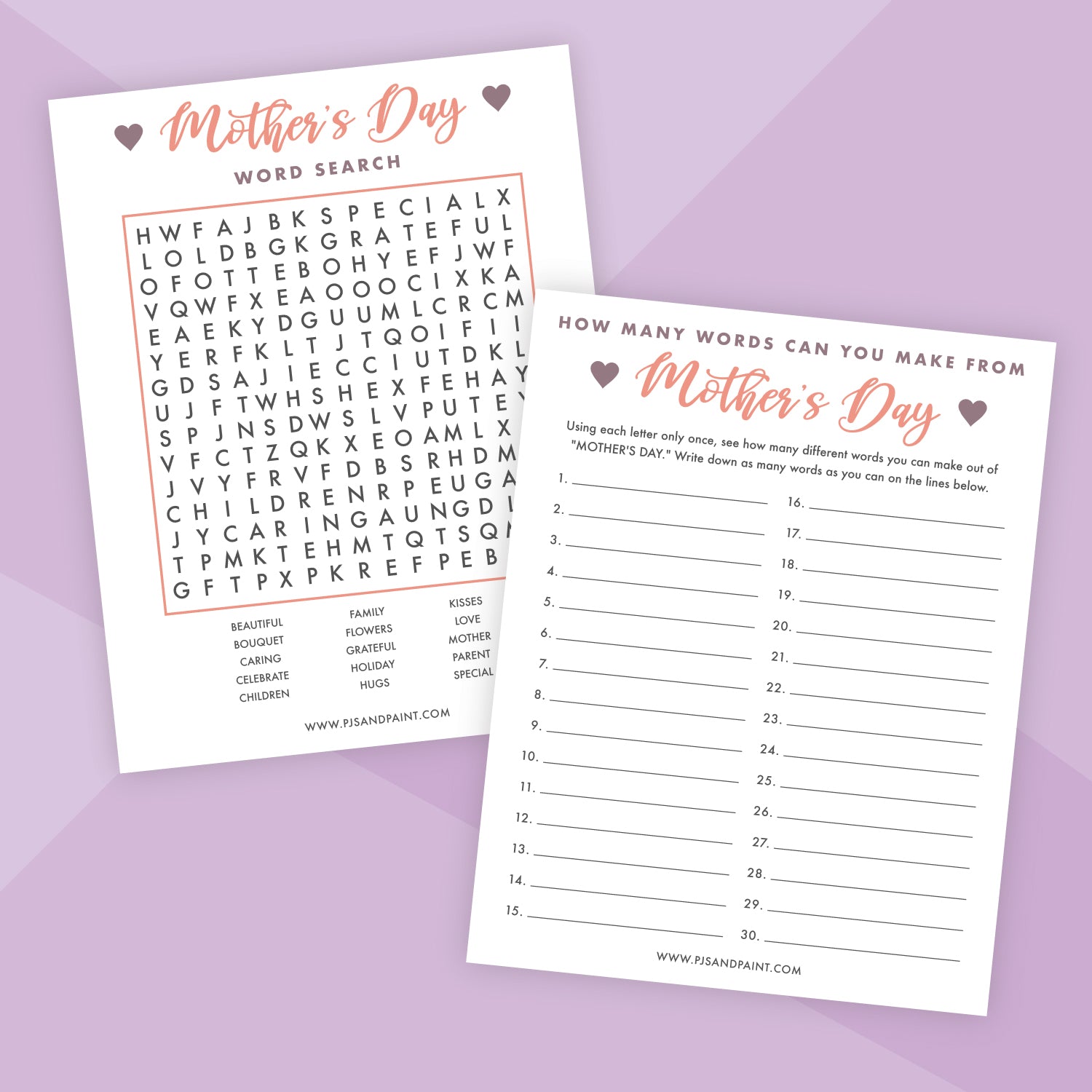 Mother's Day Activity Bundle